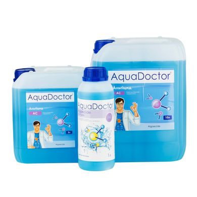 Альгицид Aquadoctor AC 10л средство против водорослей для бассейна, канистра