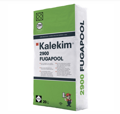 Влагостойкая затирка (20 кг) для швов Kalekim Fugapool 2900 уцененная