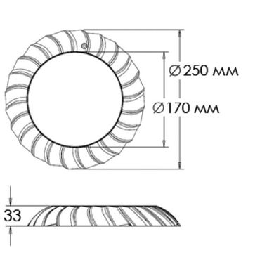 Светильник для бассейна светодиодный (18 Вт) Aquaviva LED006-252