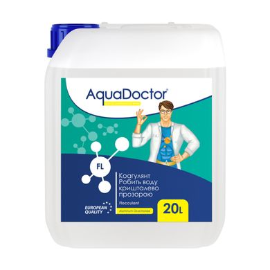 Коагулянт Aquadoctor FL 1л жидкое средство от мутной воды