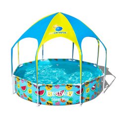 Каркасный бассейн для детей Bestway 56432 с тентом и душем