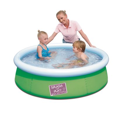 Надувной бассейн для детей Bestway Green 57241 (152х38мм)